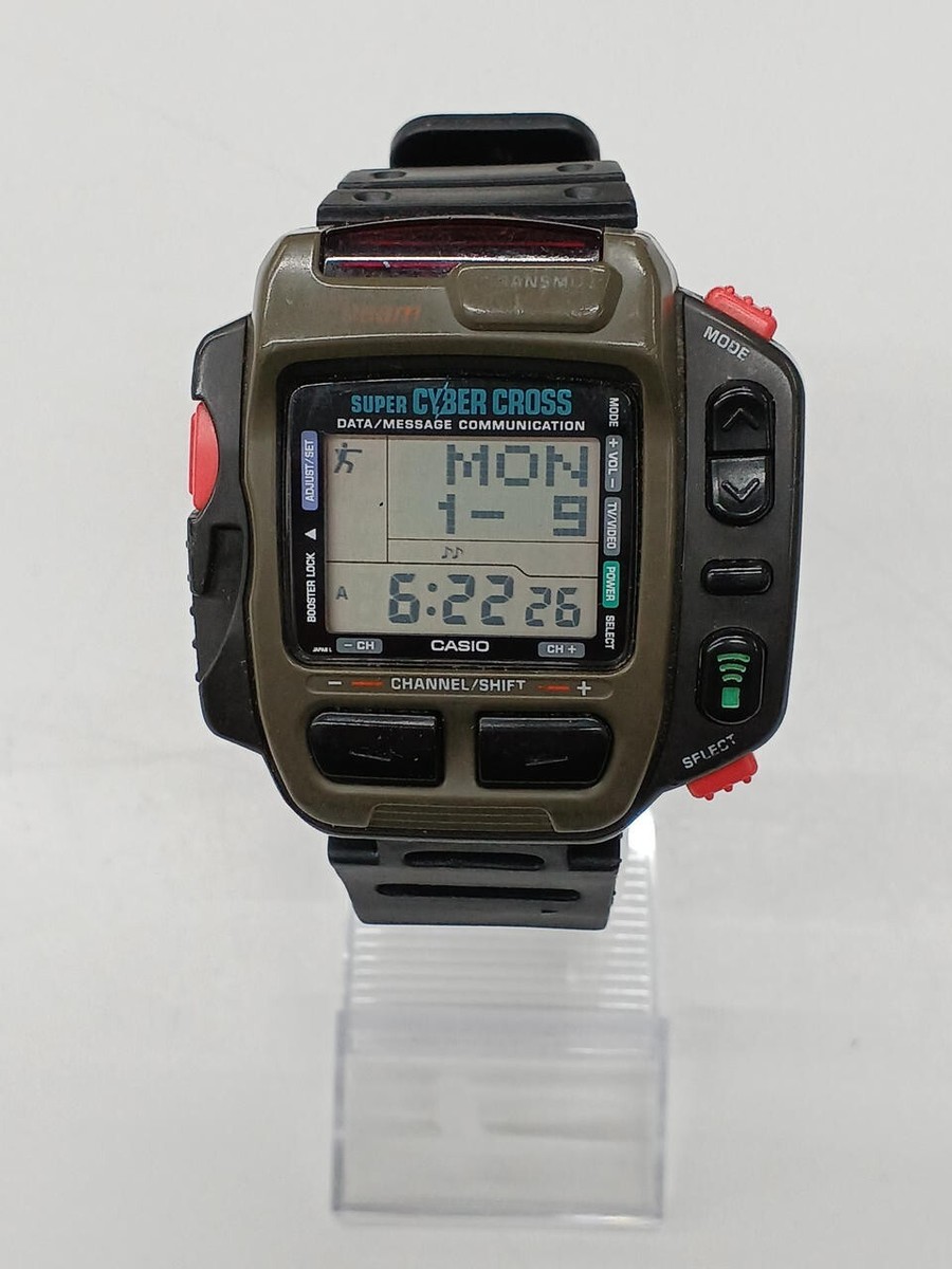 カシオ SUPER CYBER CROSS JG-200 バッテリー交換済み 本体のみ