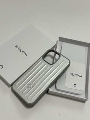 Rimowa Iphone Case Aluminum For Iphone 16 PRO Silver ⭐️U.S