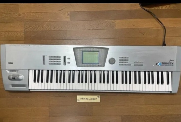 KORG trinity pro 76-note MUSIC WORKSTATION Without Moos Board. | eBay