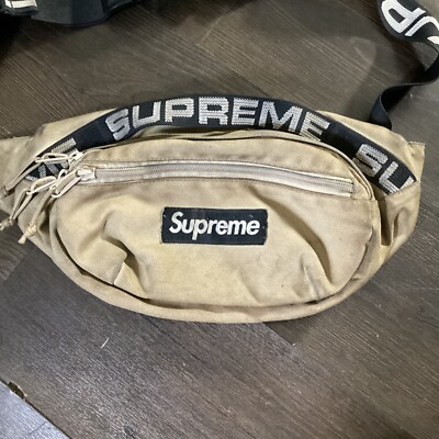 Supreme SS18 Waist Bag Beige | eBay