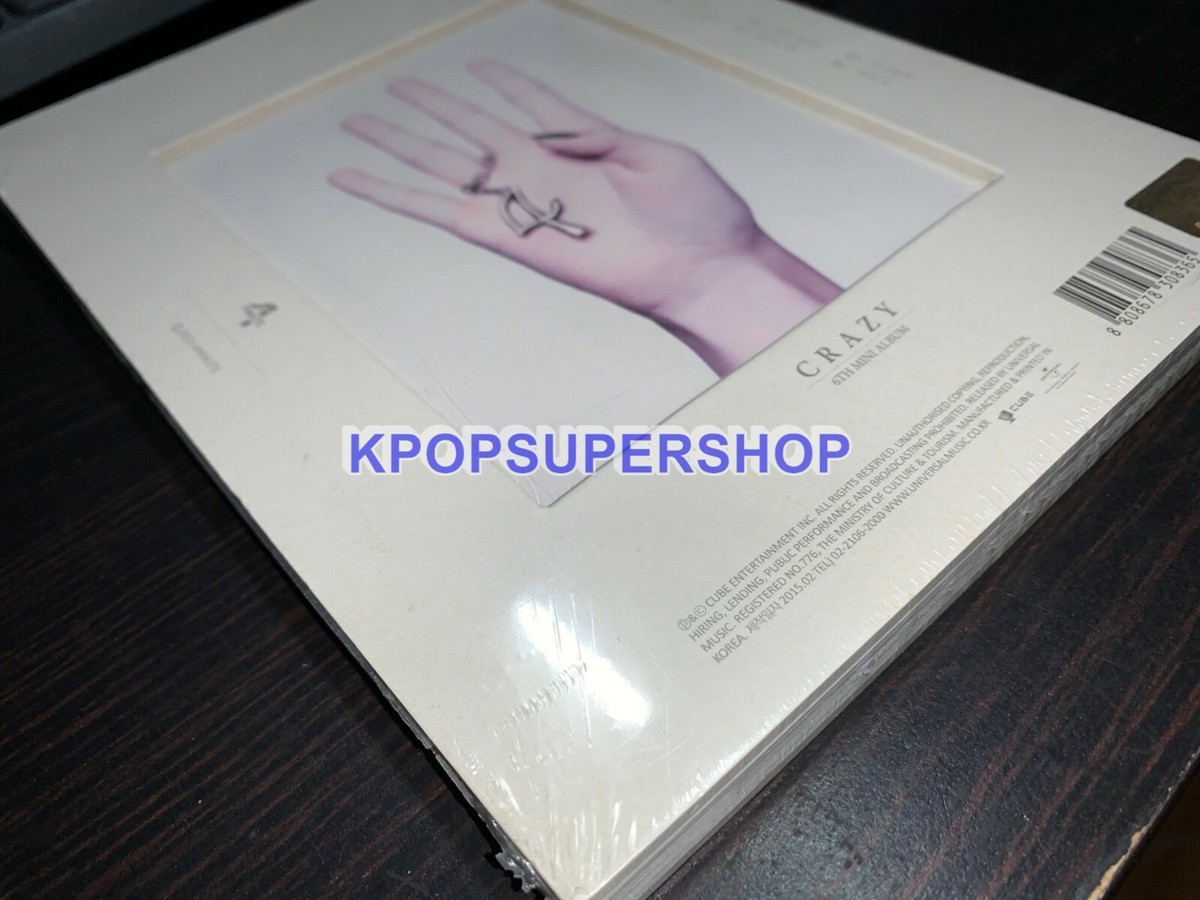 4Minute 6th Mini Album Crazy CD New Sealed Hyuna Rare OOP 4 Minute