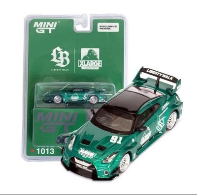 Mini GT LB WORKS Nissan GT-R R35 XLARGE Exclusive Green 1/64