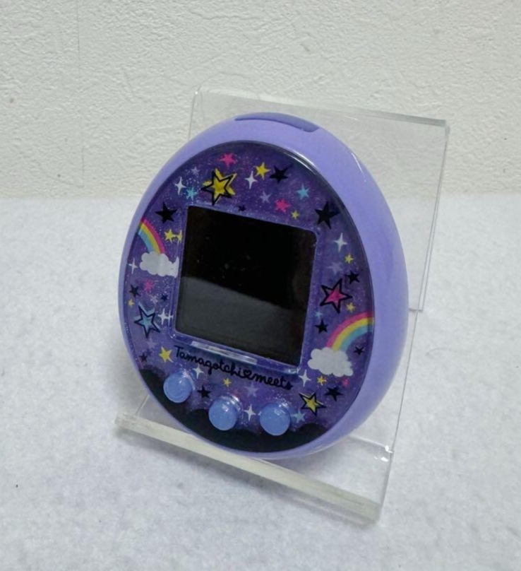 Bandai Tamagotchi Meets Magical Version Purple Japan Used Tested