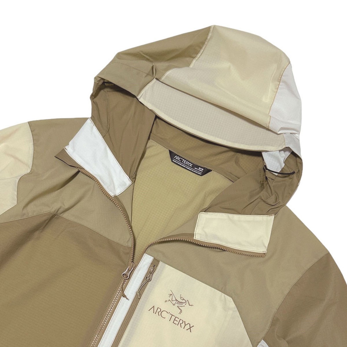 ARC'TERYX x BEAMS 2024 Squamish Hoody Nagomi Beige Brown X-Large