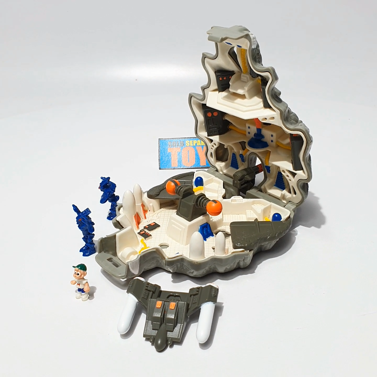 Mighty Max TERMINATES WOLFSHIP 7 COMPLETE Doom Zone space ship