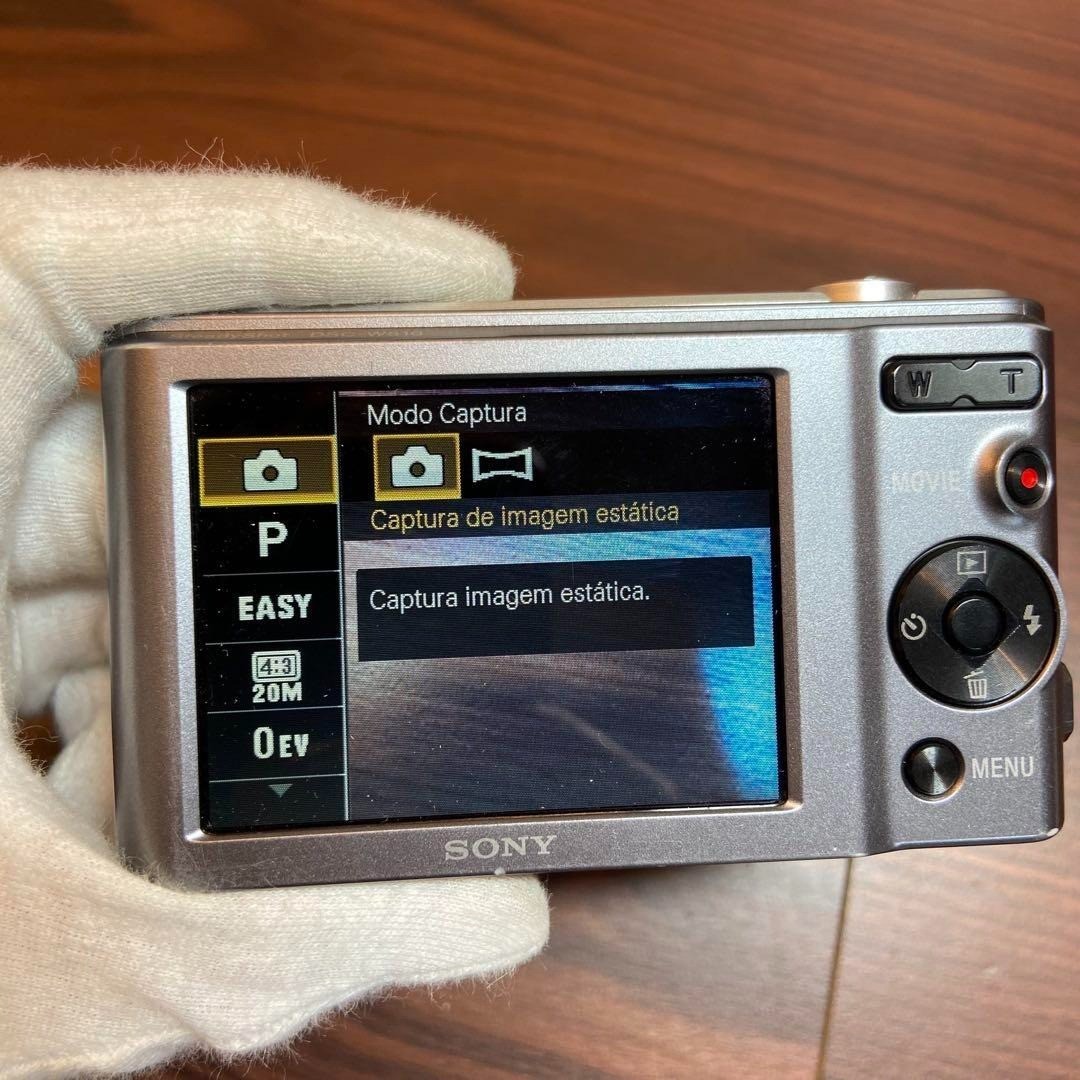 Sony Cyber-shot DSC-W810 20.1MP Digital Camera - Silver for sale