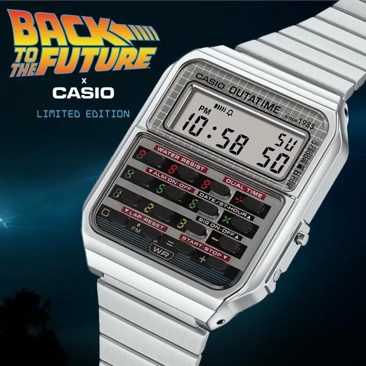 CASIO CLASSIC Back To The Future Collaboration model Watch CA