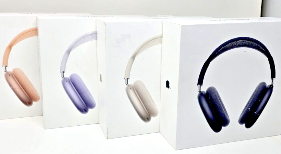 Apple AirPods Max (USB-C) - A3184 Midnight, Purple, Orange