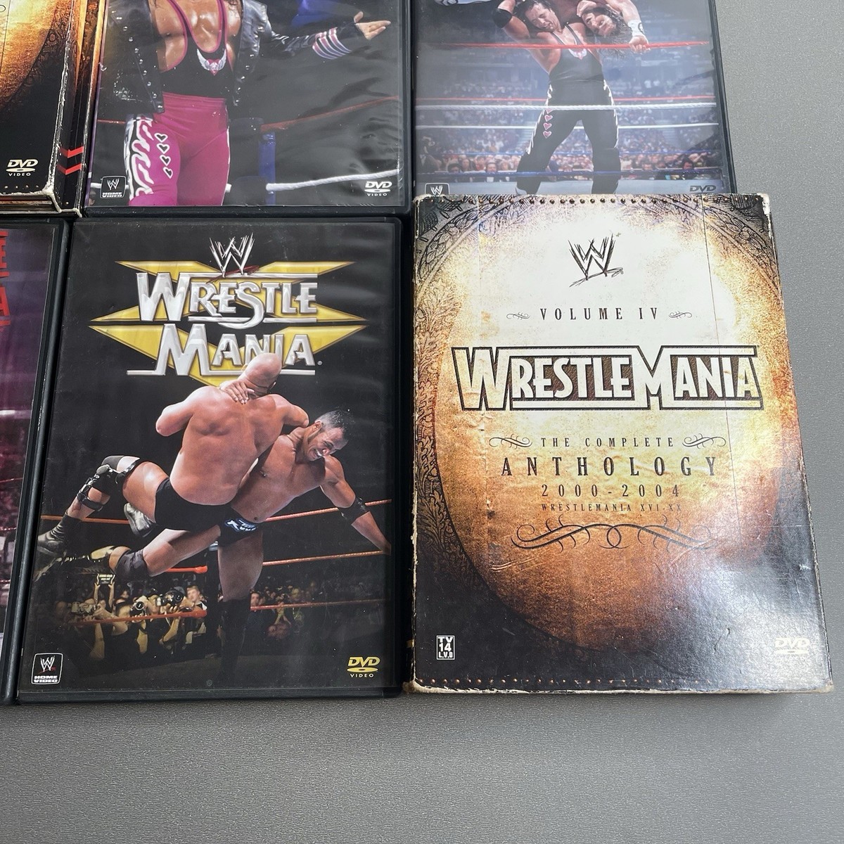 Wrestlemania DVD Collection 1 - 36 WWF/WWE Wrestling WM 1986