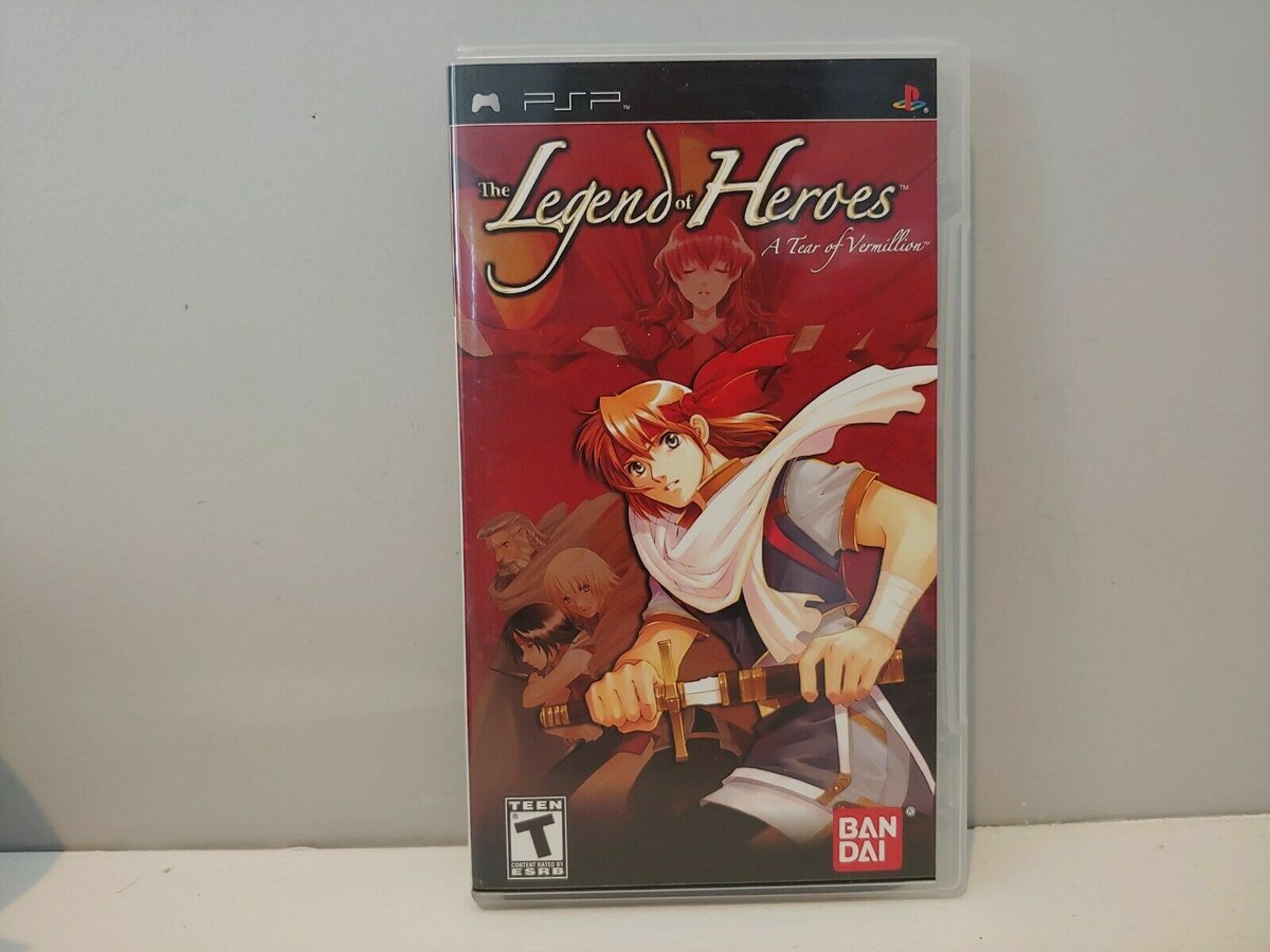 Legend of Heroes: A Tear of Vermillion Playstation PSP - game