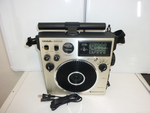 Panasonic National Cougar 115 RF-1150 FM/AM Radio 5-Band Receiver