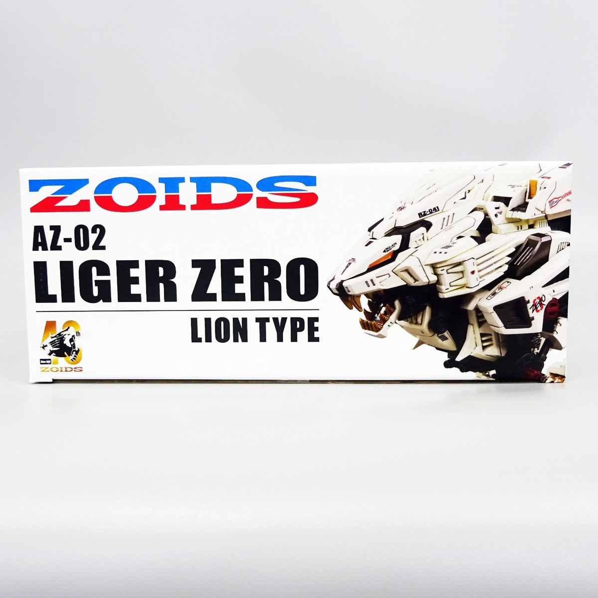 Takara Tomy ZOIDS AZ-02 Liger Zero 1/72 Scale Model Kit Light