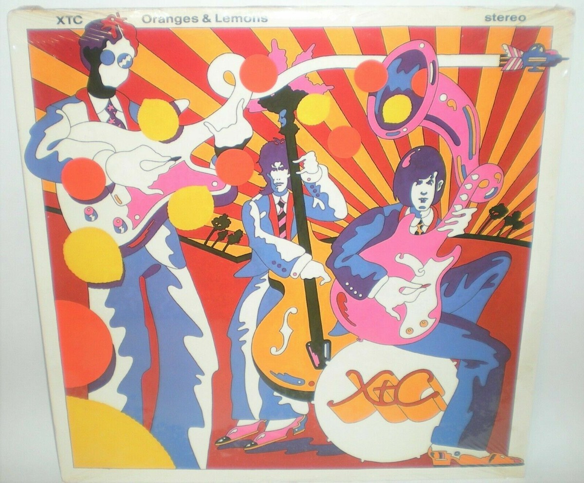 XTC - Oranges & Lemons ( 2 LP ) 1989 Sealed US Press Club Geffen