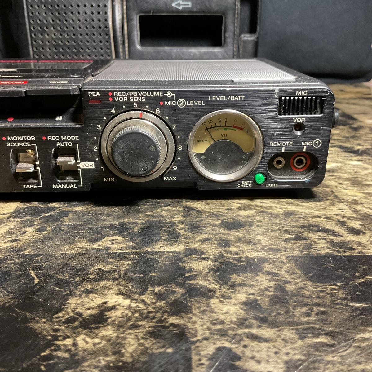 Sony TCM-5000EV 3 head Pressman Profession Portable Mono Voice