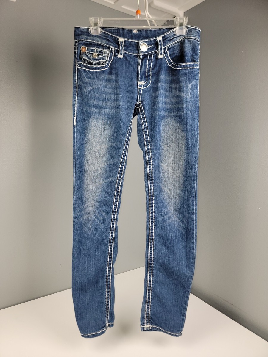 Vintage True Religion Joey Super T Memphis Womens Low Rise Flare