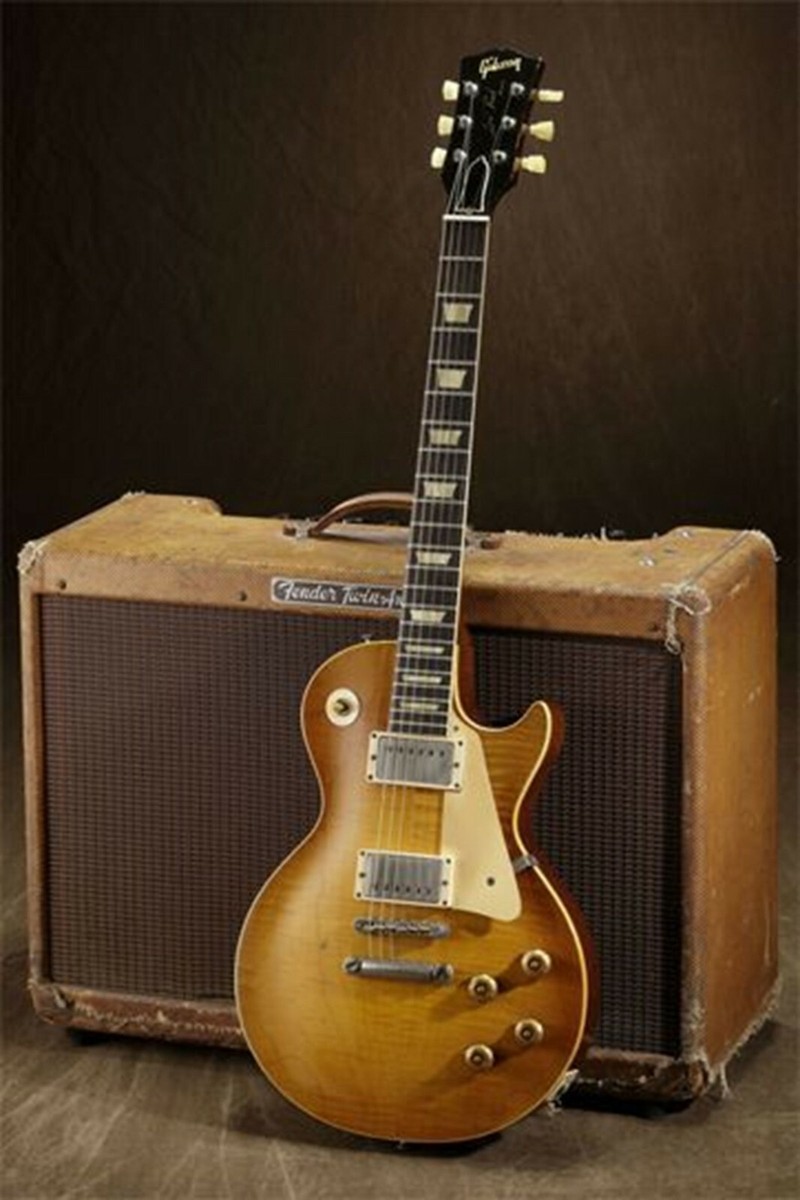 GIBSON Les Paul Standard 1958-1960 Photo Book Player Magazin NEW