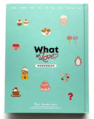 TWICE What is Love? Monograph Official Photobook + Photocard Set