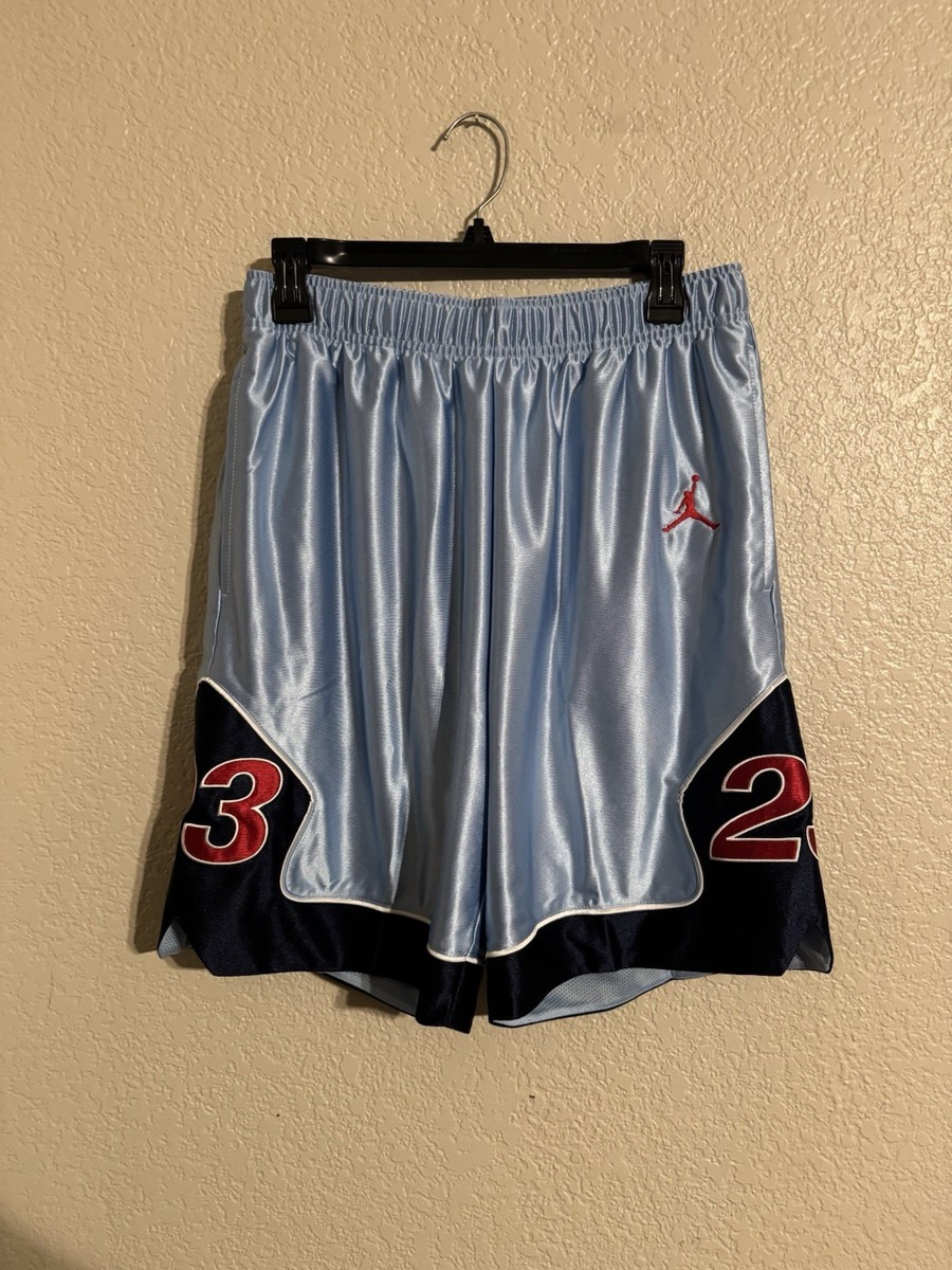 SUPREME X JORDAN WARM UP SHORT Light Blue Short Size S HF3054-436