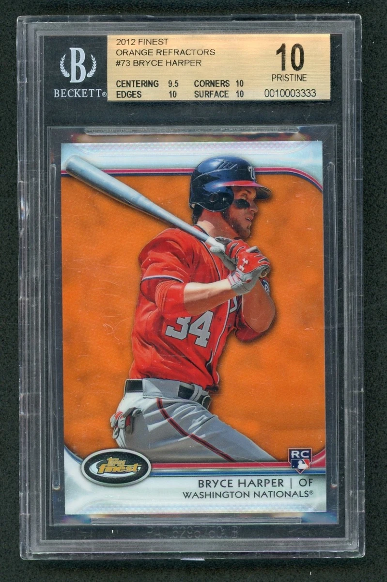 Topps Rookie Bryce Harper Beckett BGS Baseball Cards for sale | eBay