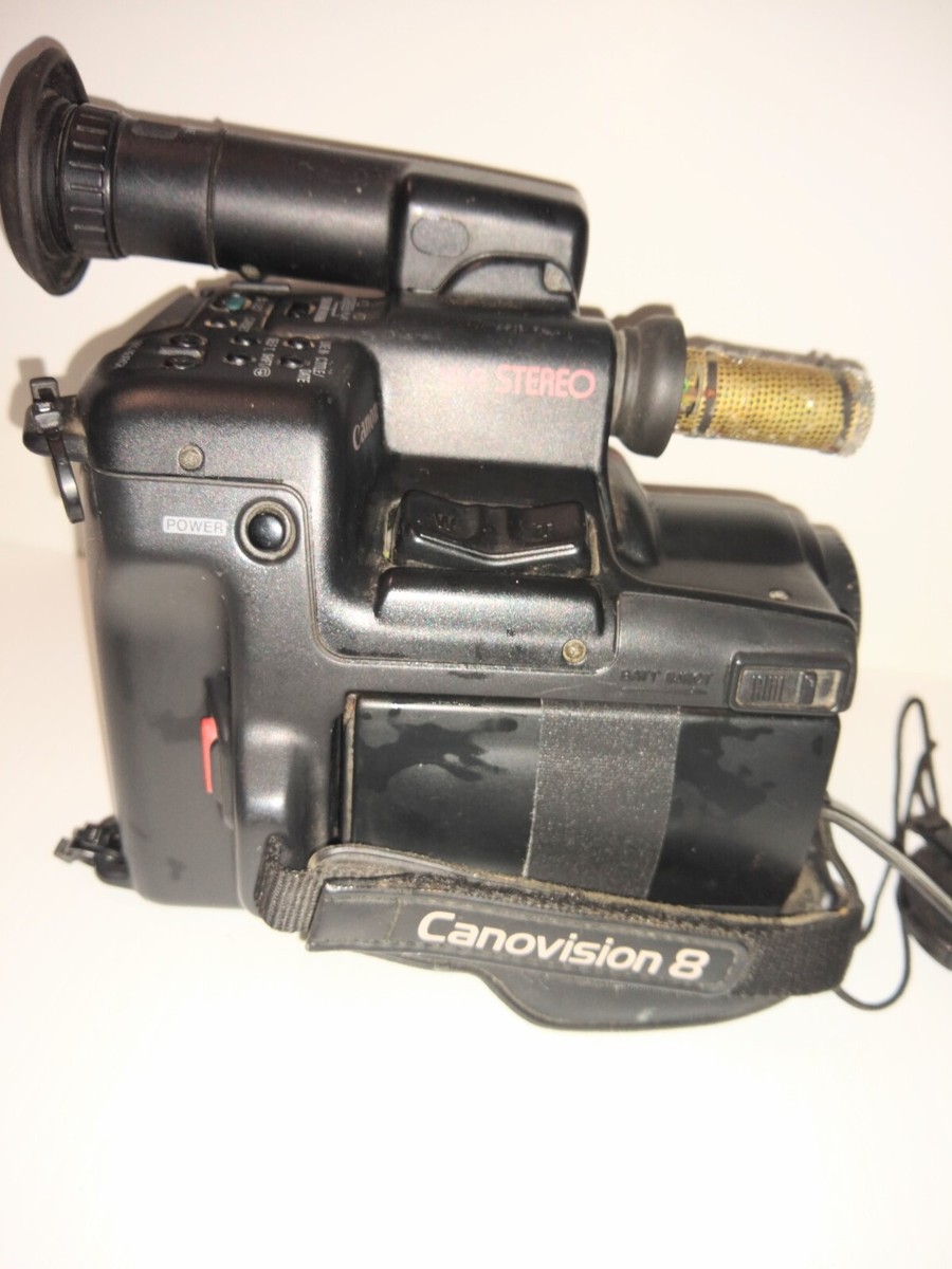 Canon Video Camera Recorder E08 Digital 8mm Hi-8 Canovision w