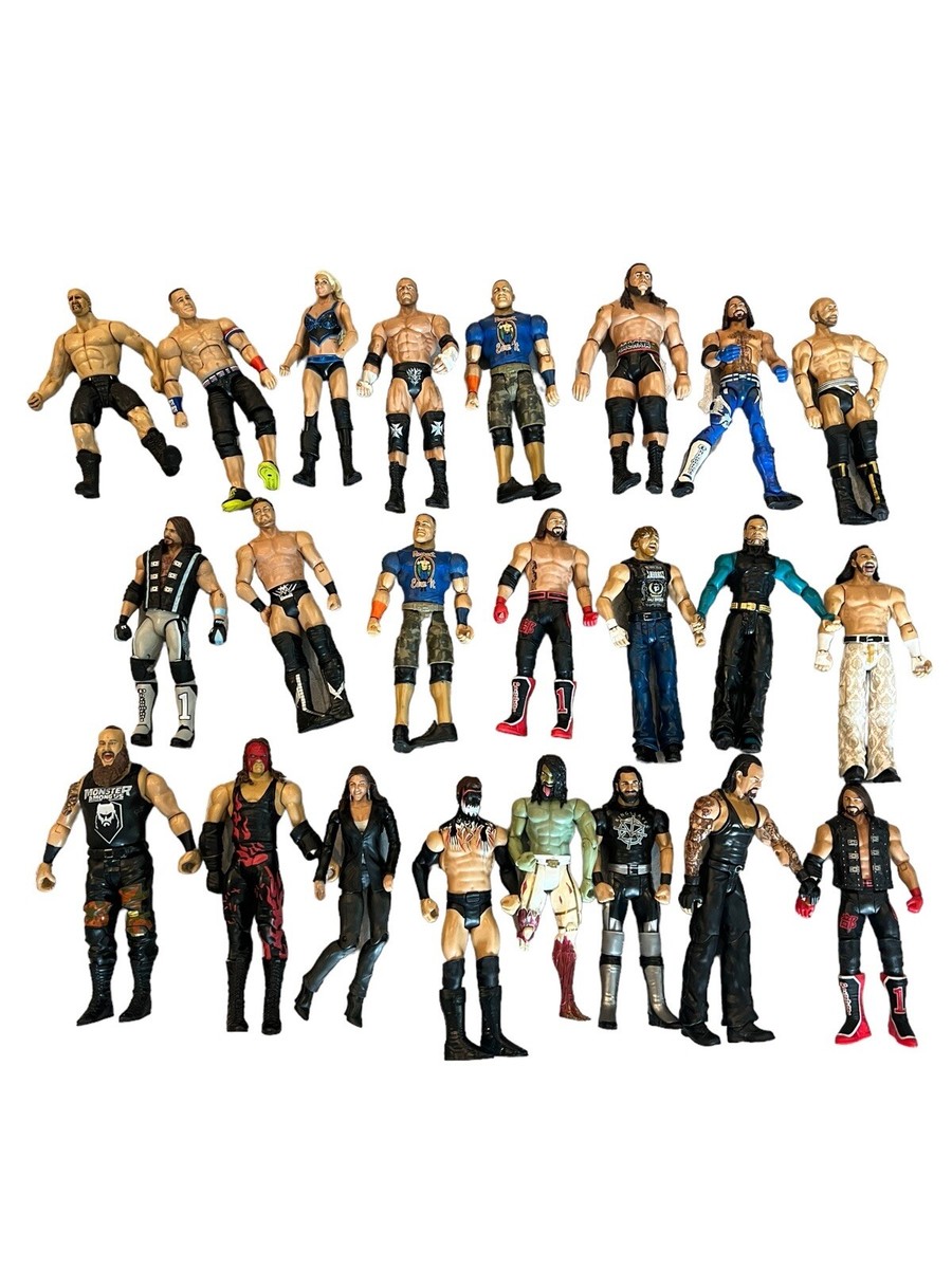 WWF・フィギュア小物15点セット WWF フィギュアセット 16点まとめ売り