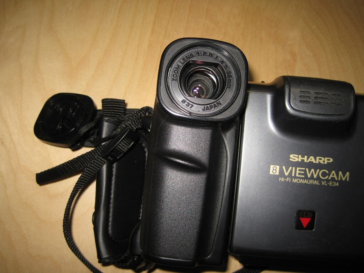 Sharp Viewcam VL-E34U Video 8 Camcorder | eBay
