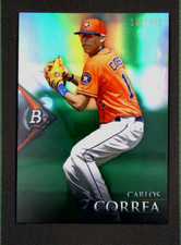 Carlos Correa [Red Refractor] #23 Prices | 2013 Bowman Platinum