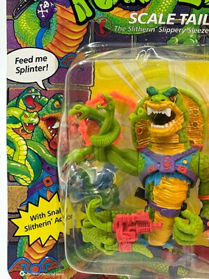 TEENAGE MUTANT NINJA TURTLES SCALE TAIL TMNT MOC 1992 PLAYMATES | eBay