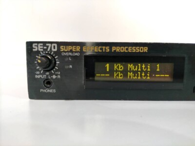 BOSS pro SE-70 SE70 Super Effects Processor | eBay