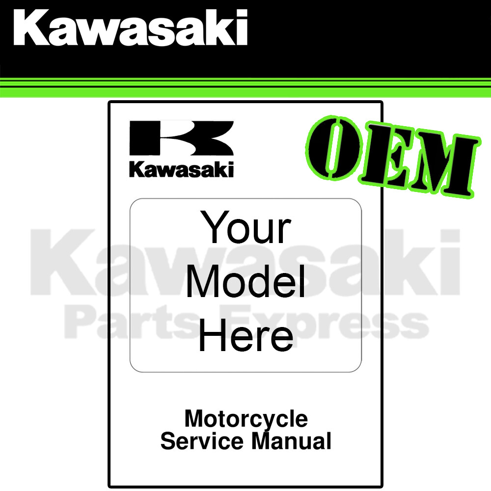 NEW 2020 - 2025 GENUINE KAWASAKI Z900 RS SERVICE MANUAL Z900 99832