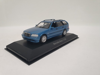 1/43 MEGA RARE MERCEDES-BENZ C180 T-MODELL S202 1997 MINICHAMPS