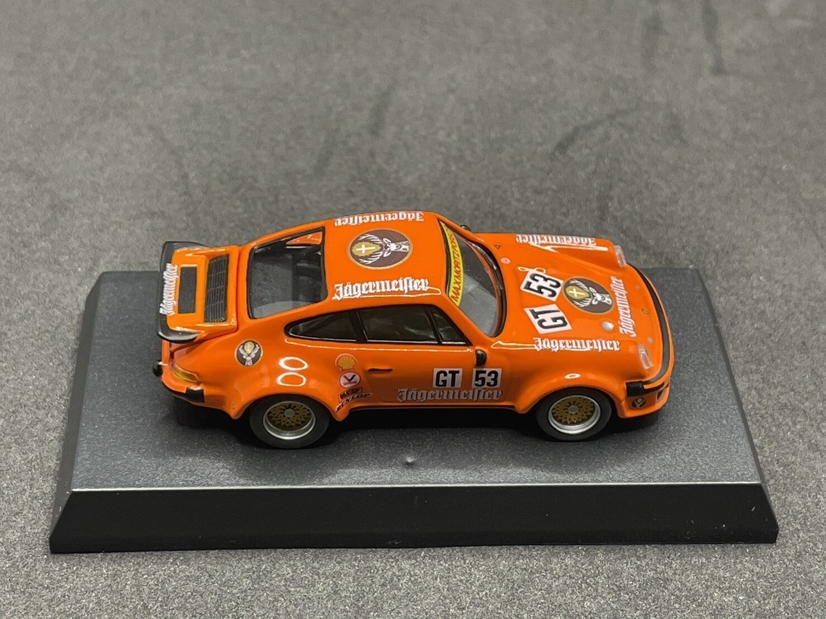 Kyosho 1/64 Jägermeister Porsche 934 #53 '76 Nurburgring diecast