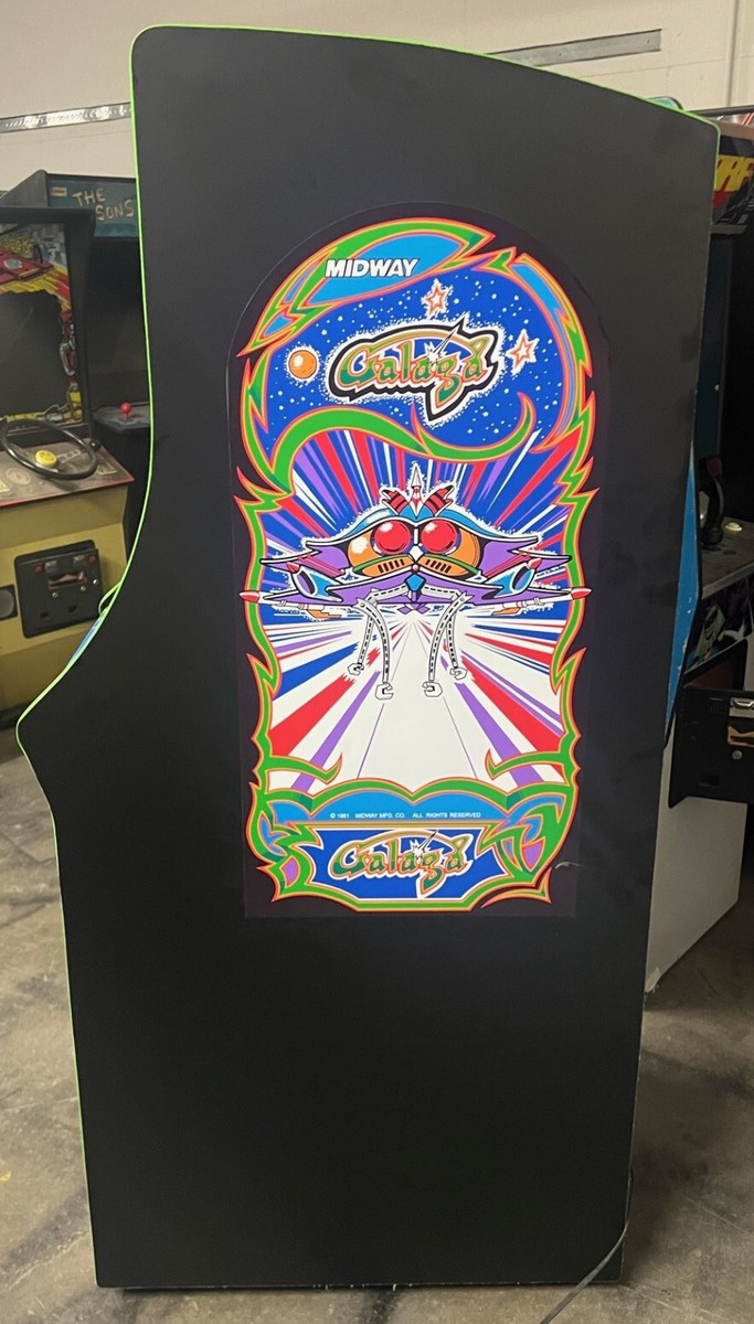 GALAGA ARCADE MACHINE by NAMCO 1981 (Excellent Condition) *RARE