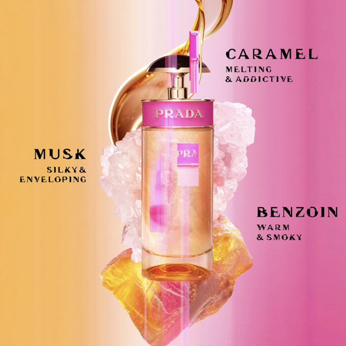 PRADA CANDY Perfume 2pc Gift Set ,EDP for Women, MINI DUO 10ml;6.5