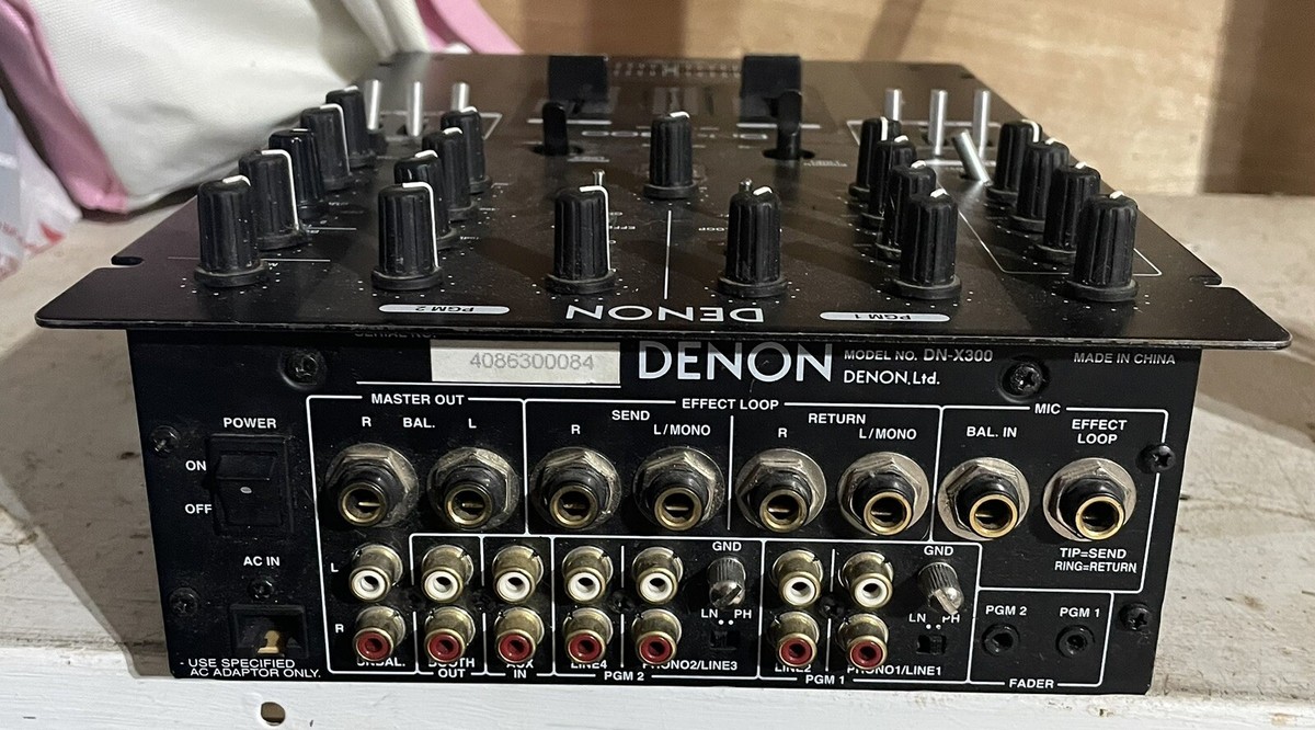 美品 DENON DN-X300 DJミキサー ACアダプター 美品 DENON DN-X300 DJ