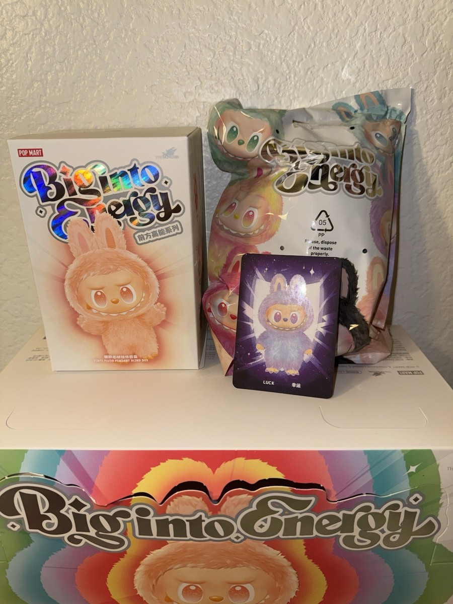 Labubu Big Into Energy V3 LUCK | eBay