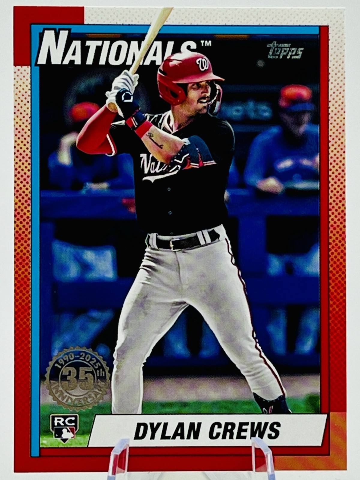 2025 Topps Series 1 Dylan Crews RC Topps 35th Anniversary #T90-89
