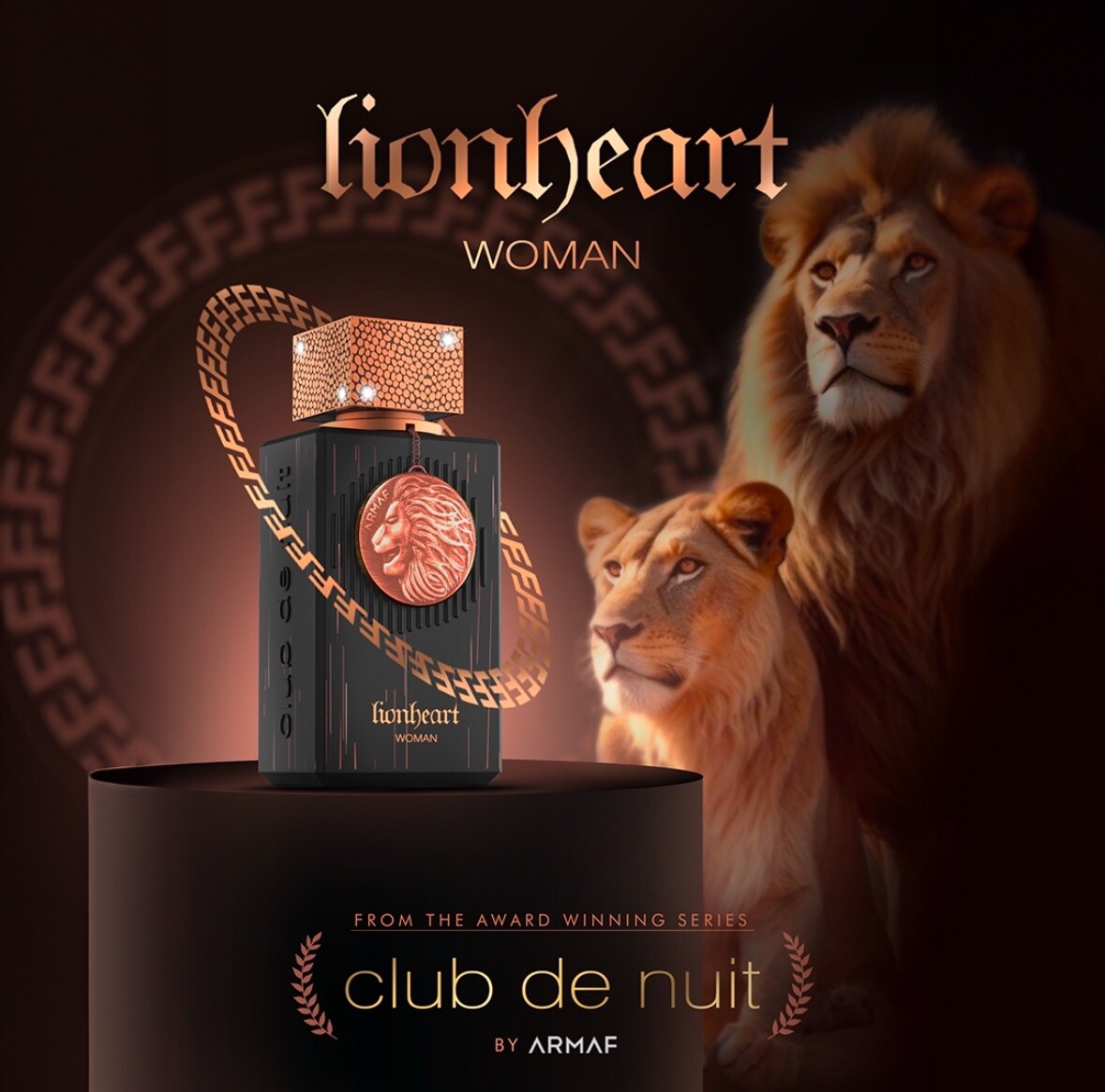 Club de Nuit LIONHEART Woman EDP Perfume By Armaf 3.4oz / 100ml