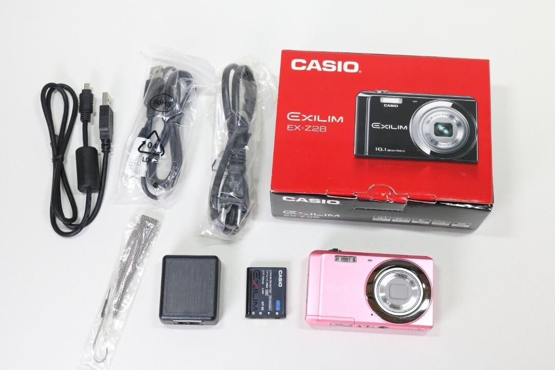 Casio EXILIM EX-Z28 Compact Digital Camera 16.1MP 5x Optical Zoom