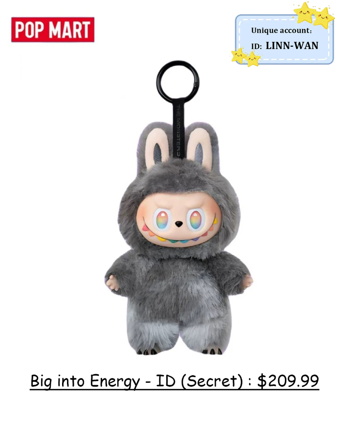 LABUBU ラブブ シークレット ブラック 虹色アイ＆歯 1/72 レア LABUBU