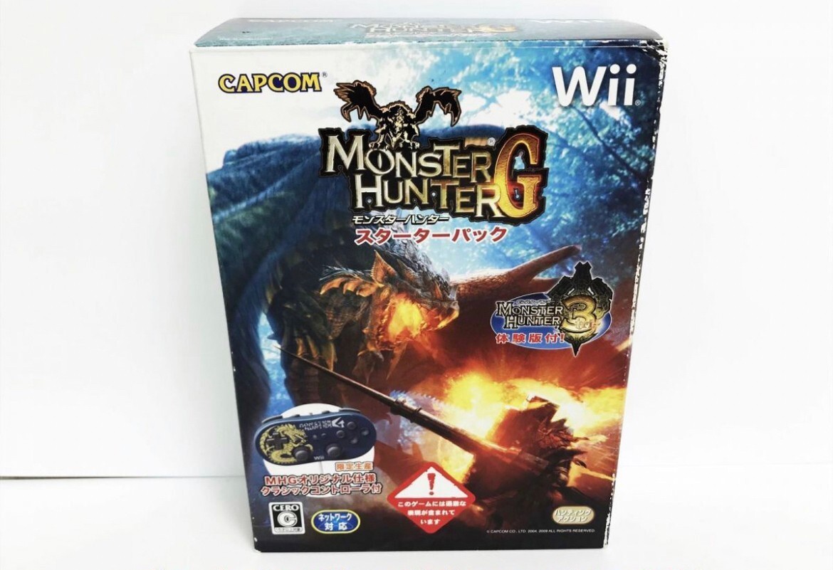 Monster Hunter G Starter Pack Includes Original Classic Controller