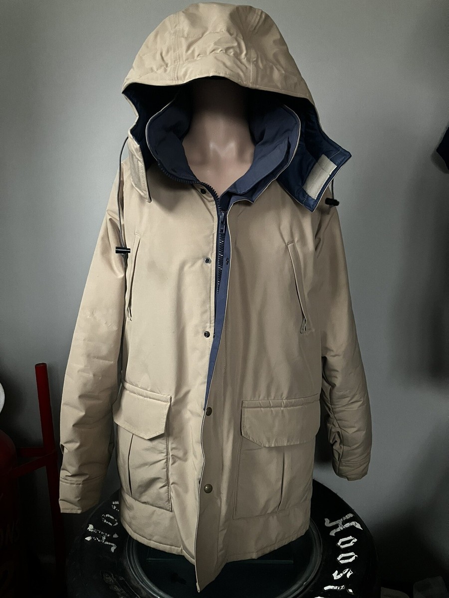 Vintage LL Bean Maine Warden Gore Tex Parka L USA 90's | eBay