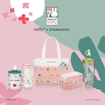 New miffy 70th Anniversary Starbucks® collection 2025 Ship now | eBay