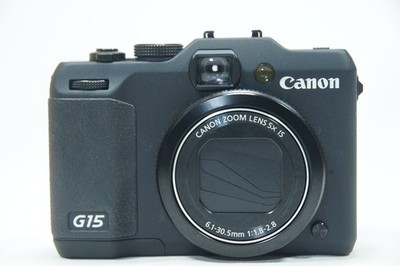 Canon PowerShot G15 12.1MP Digital Camera - Black for sale online