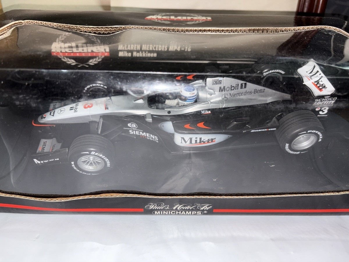 Paul's Model Art Minichamps McLaren Mercedes MP4-16 Mika Hakkinen