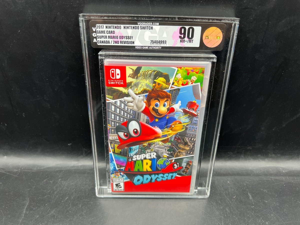 Super Mario Odyssey CAN Nintendo Switch VGA 90 FACTORY SEALED MINT
