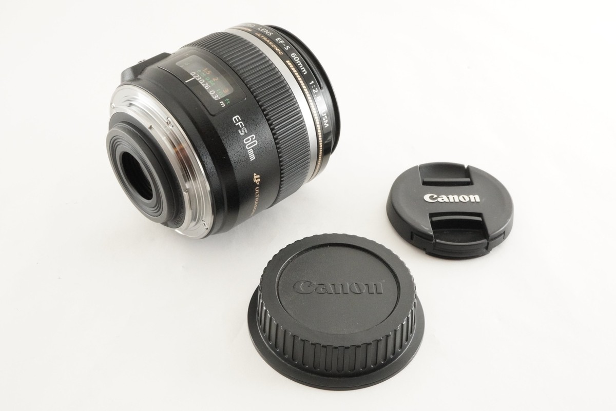 MINT / Canon EF-S 60mm F2.8 MACRO USM AF MACRO Lens from Japan