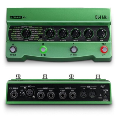 Line 6 DL4 MkII Delay Modeler Guitar Effects Pedal 30-delay Model