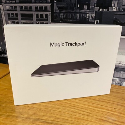 Apple Magic Trackpad 3 Black Multi-Touch Surface Lightning Model