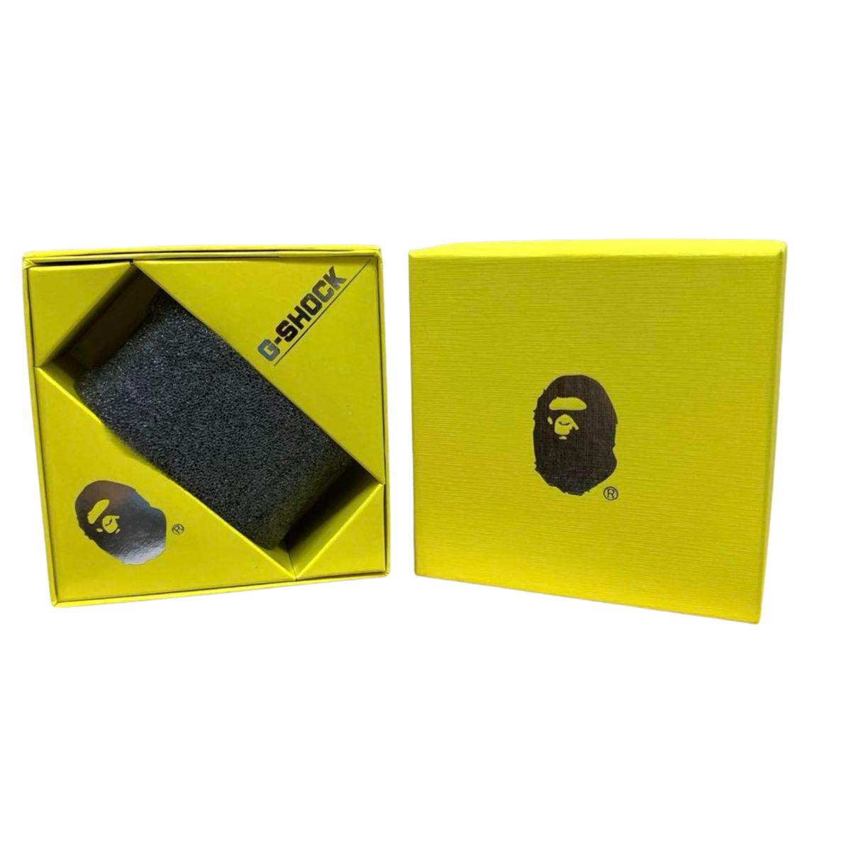 G-SHOCK DW-6900 BAPE Yellow 1000pcs Limited Edition Boxed A